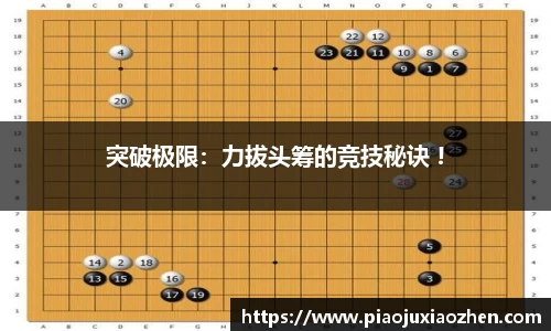 突破极限：力拔头筹的竞技秘诀 !
